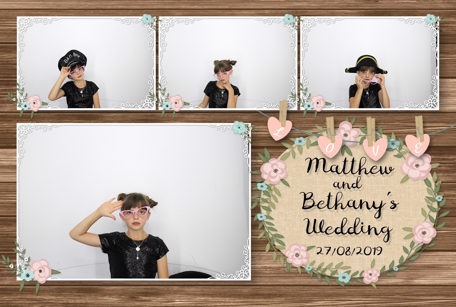 Matthew and Bethany’s Wedding | View more photos from the event at gallery.myphotoboothexperience.co.uk/u/MyPhotoBoothExperienceLtd/Matthew-and-Bethany’s-Wedding